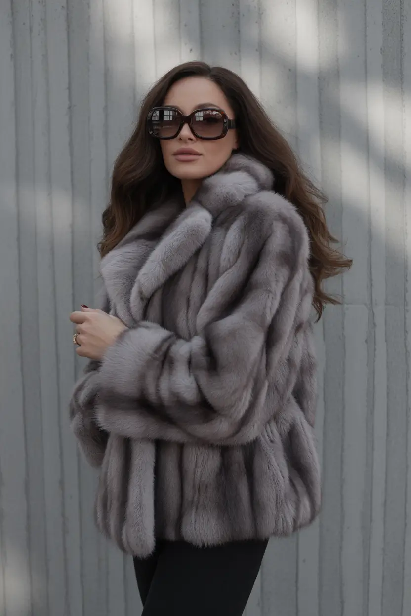 Cute Winter Outfits 2025 2026 Timeless Grey Fur