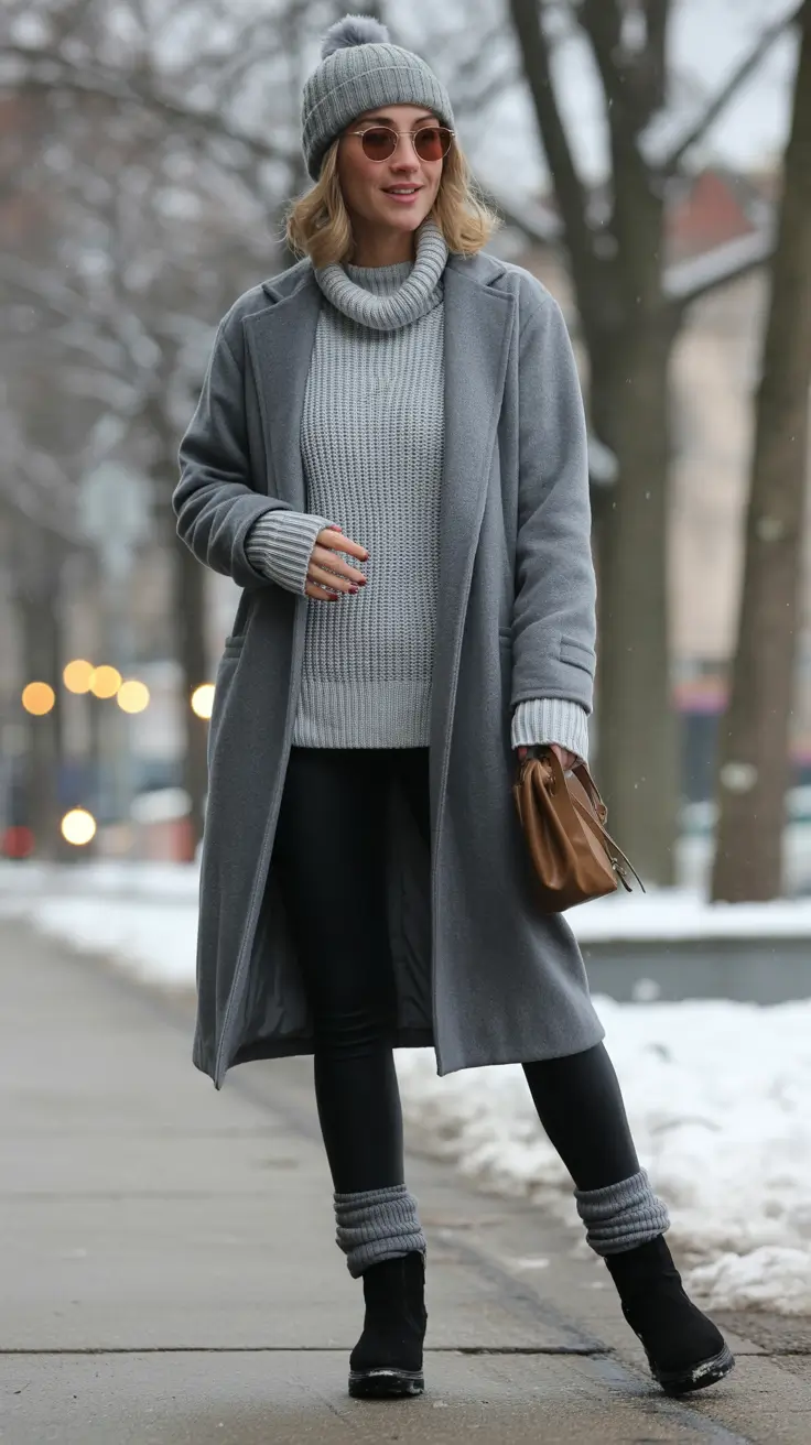 Fall to Winter Outfits 2025 Shades of Gray Done Right