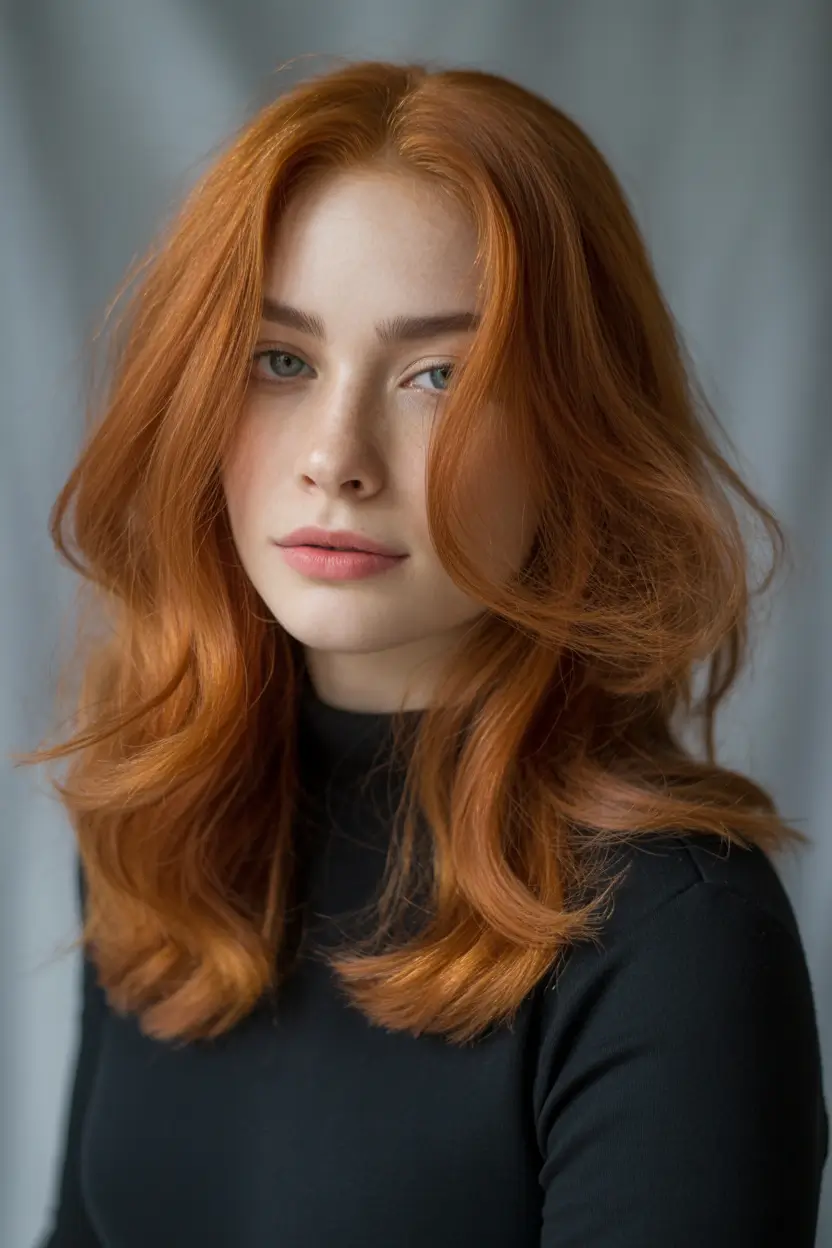 Butterfly Mid length Haircuts to Try in October 2025