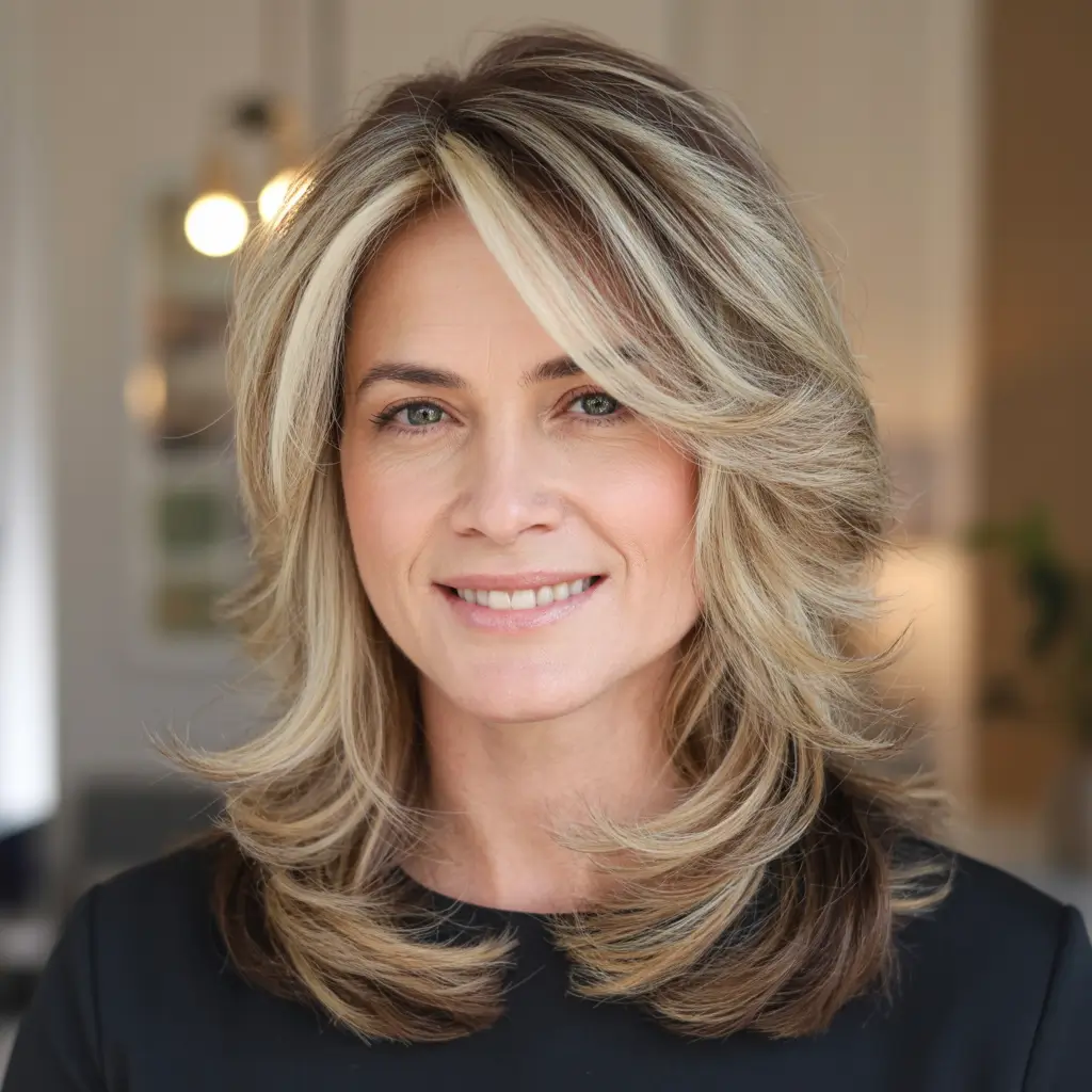 Winter Hairstyles Hair Color 2025-2026 Soft Blonde Layers