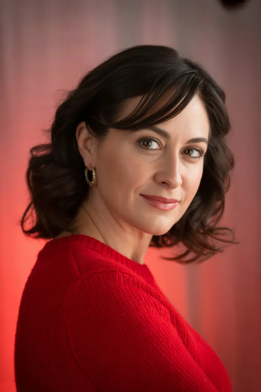 Winter Hairstyles & Hair Color 2025-2026 Brunette Lob