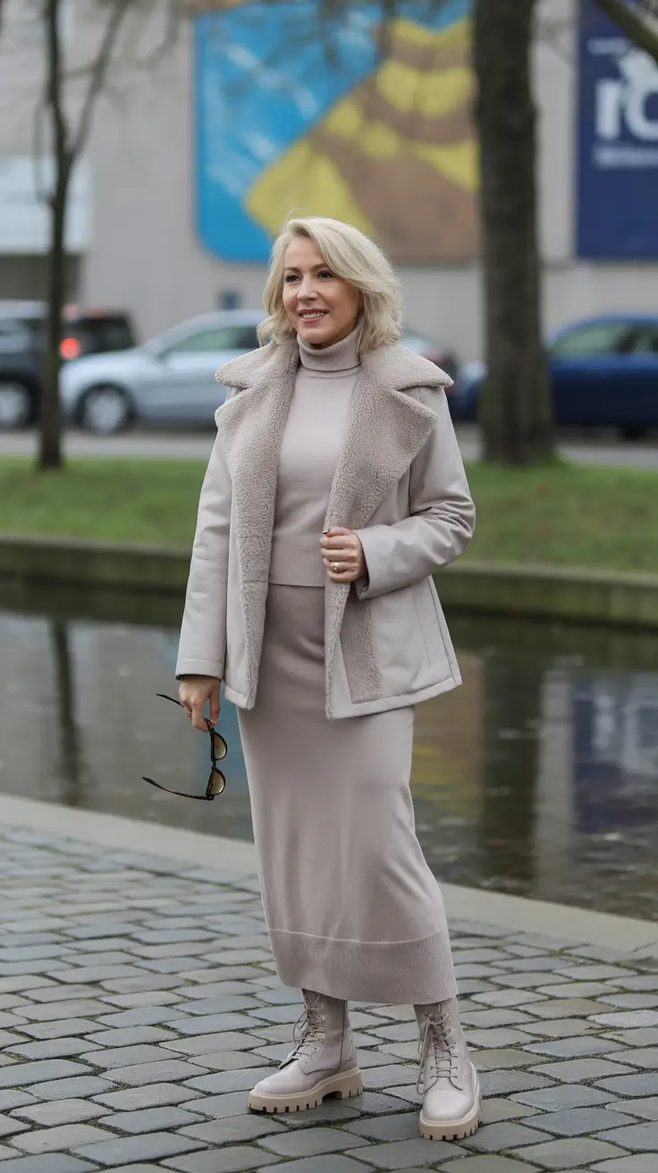 Modern Winter Outfits 2025/2026 Neutral Harmony