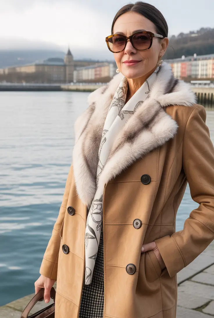 Modern Winter Outfits 2025 2026 for 50 Women Polished Winter Glamour