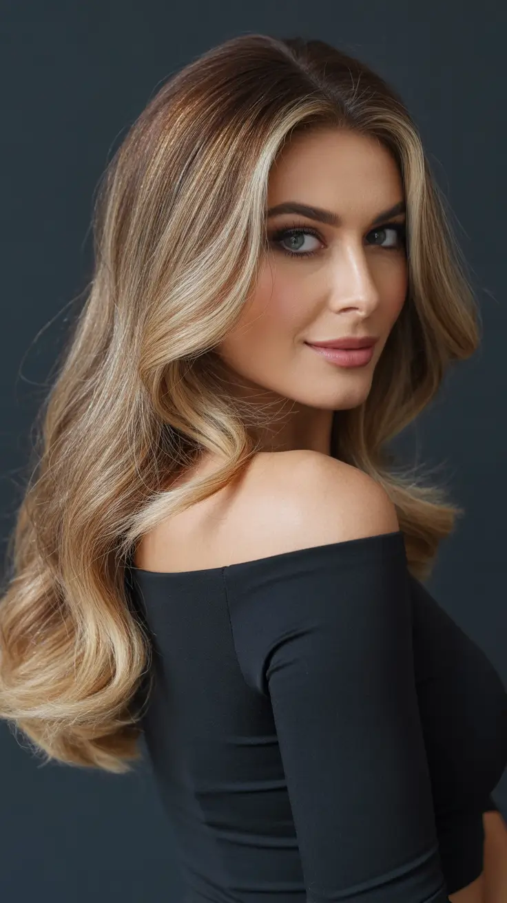 October 2025 Hair Color Trends Dimensional Blonde Balayage