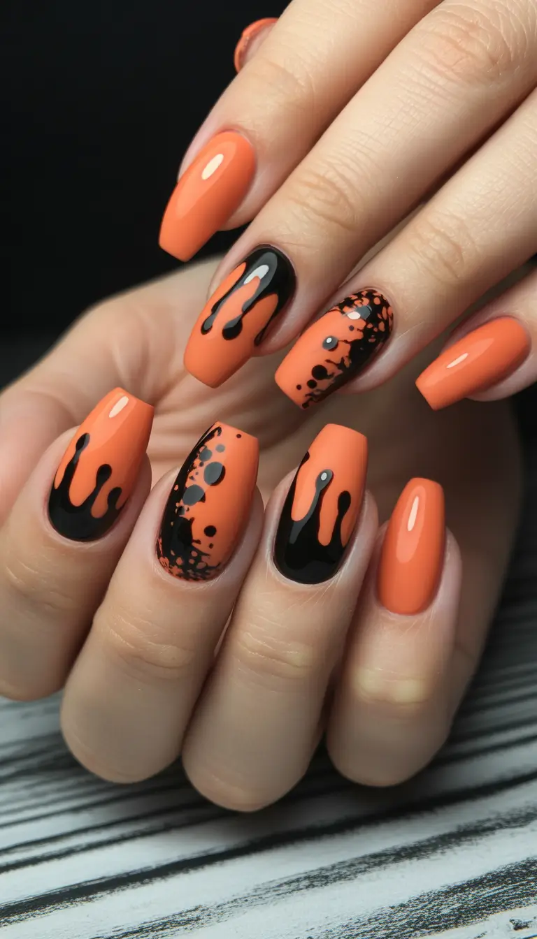 October 2025 Nail Colors Ideas: Trendy Autumn Brown & Bold Seasonal Designs