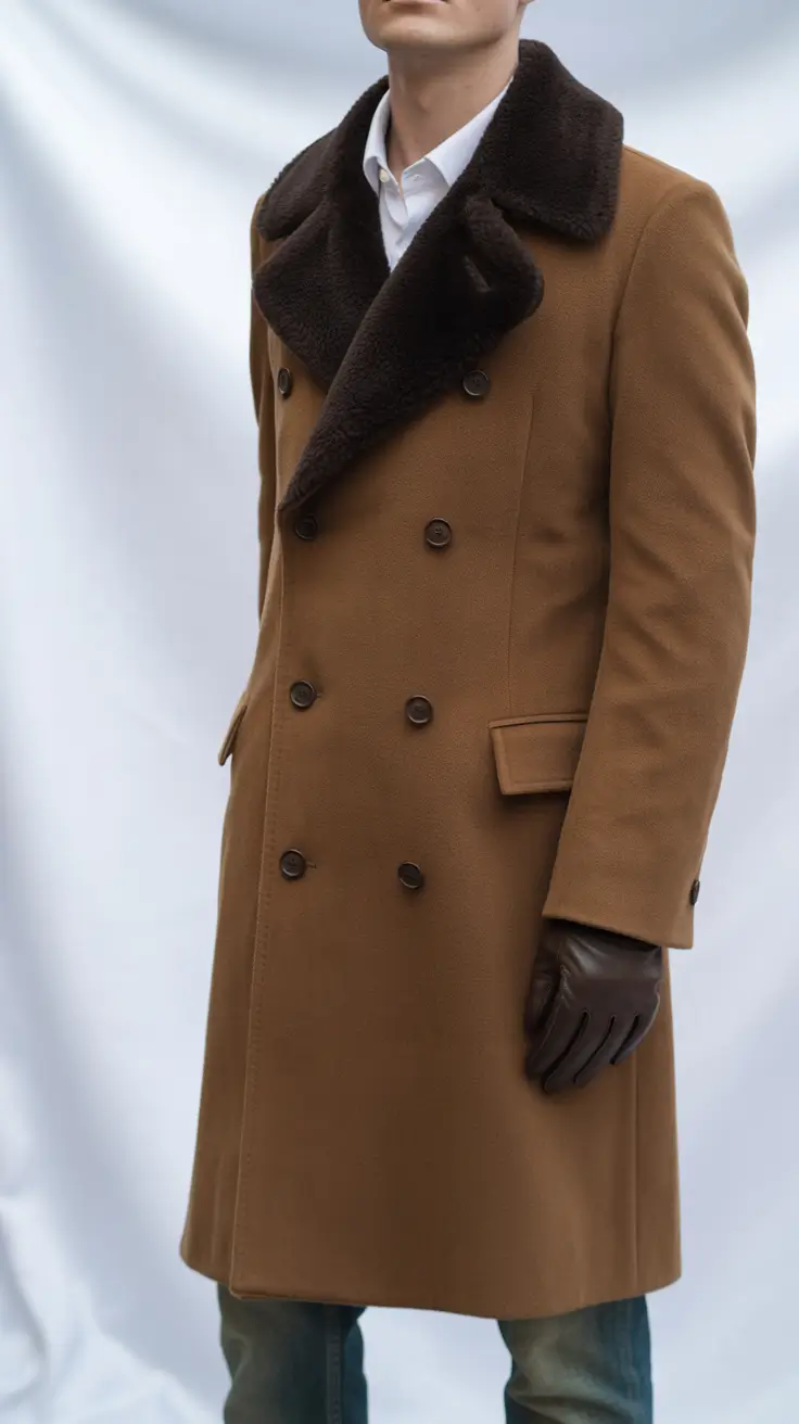 Outfit Ideas for Men Winter 2025 - 2026 Double-Breasted Authority