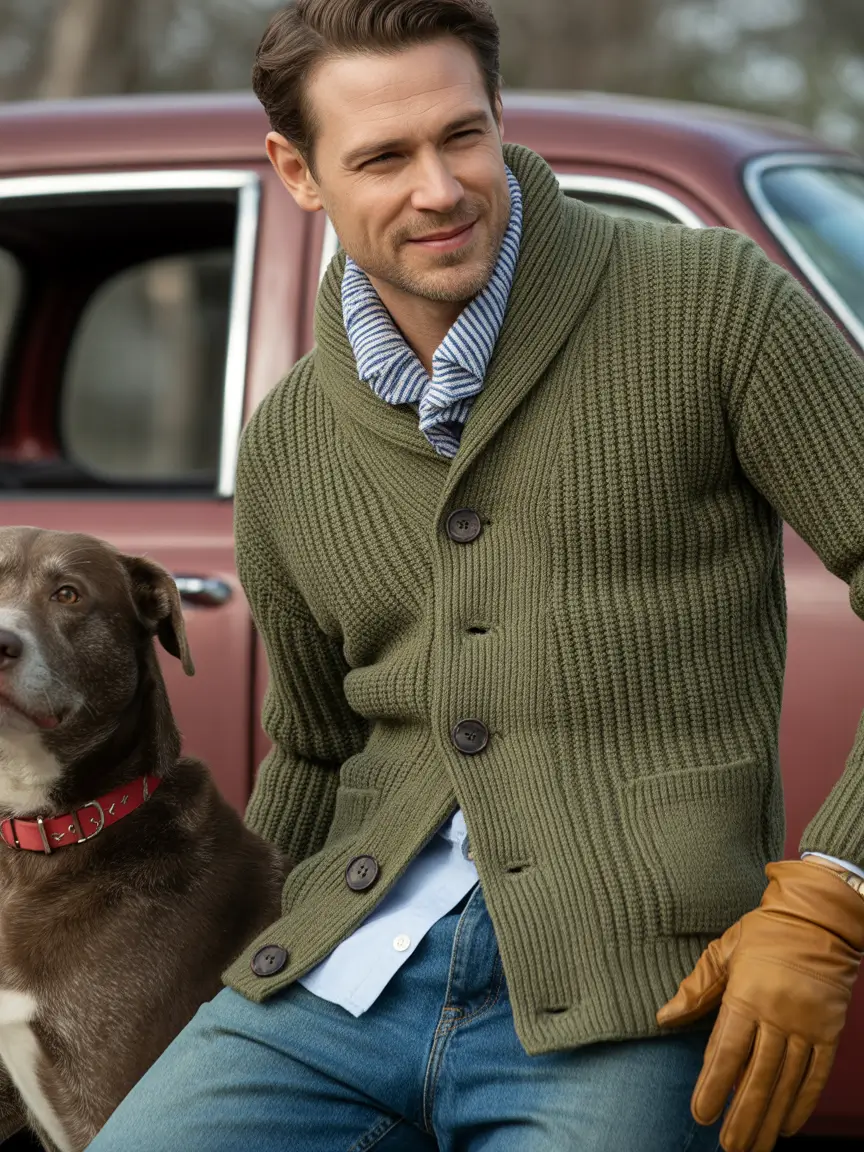 Outfit Ideas for Men Winter 2025 - 2026 Everyday Knits with Character