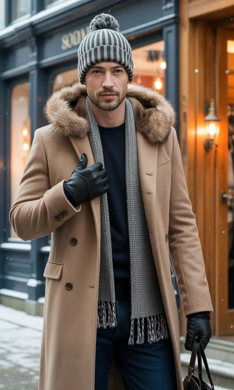Outfit Ideas for Men Winter 2025 - 2026 Sharp Street Elegance