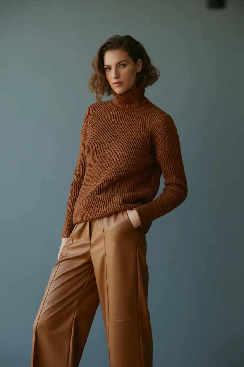 Outfit Inspiration for Winter 2025 2026 Monochrome Brown Power