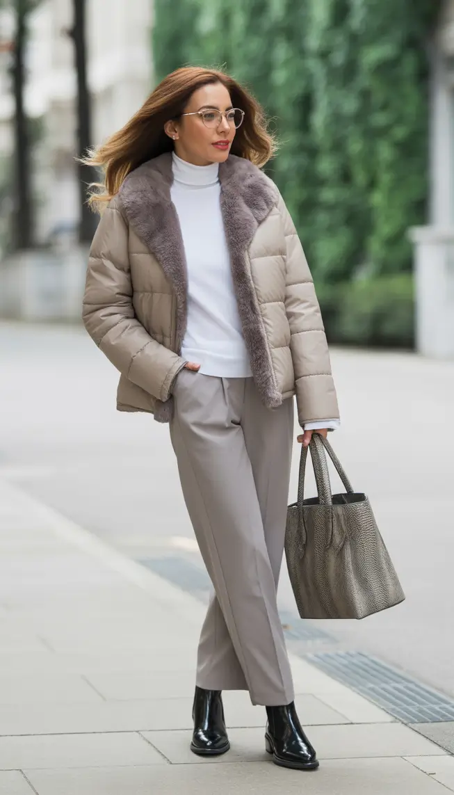 Outfit Inspiration for Winter 2025 2026 Monochrome Neutrals with a Modern Edge