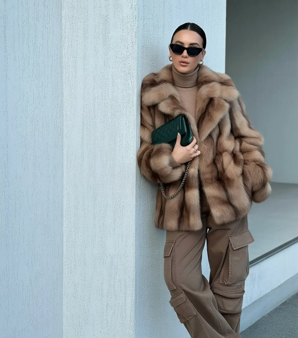Outfit Inspiration for Winter 2025 2026 Fur & Cargo Fusion