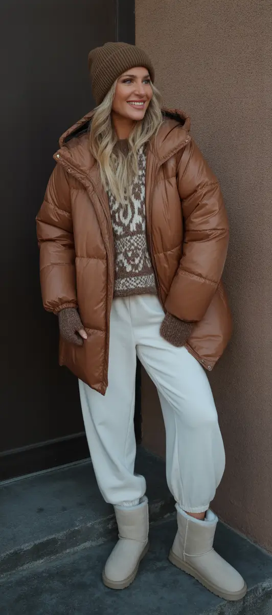 Outfit Inspo for Winter 2025-2026 Cozy Caramel Layers