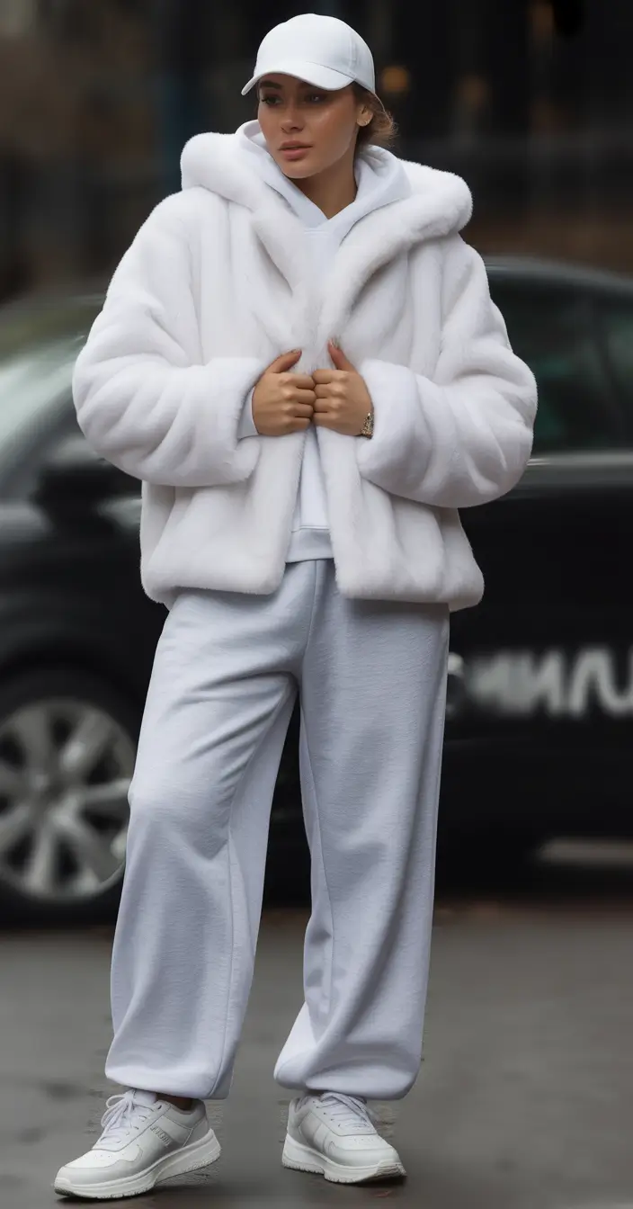Outfit Inspo for Winter 2025-2026 All-White Winter Aesthetic