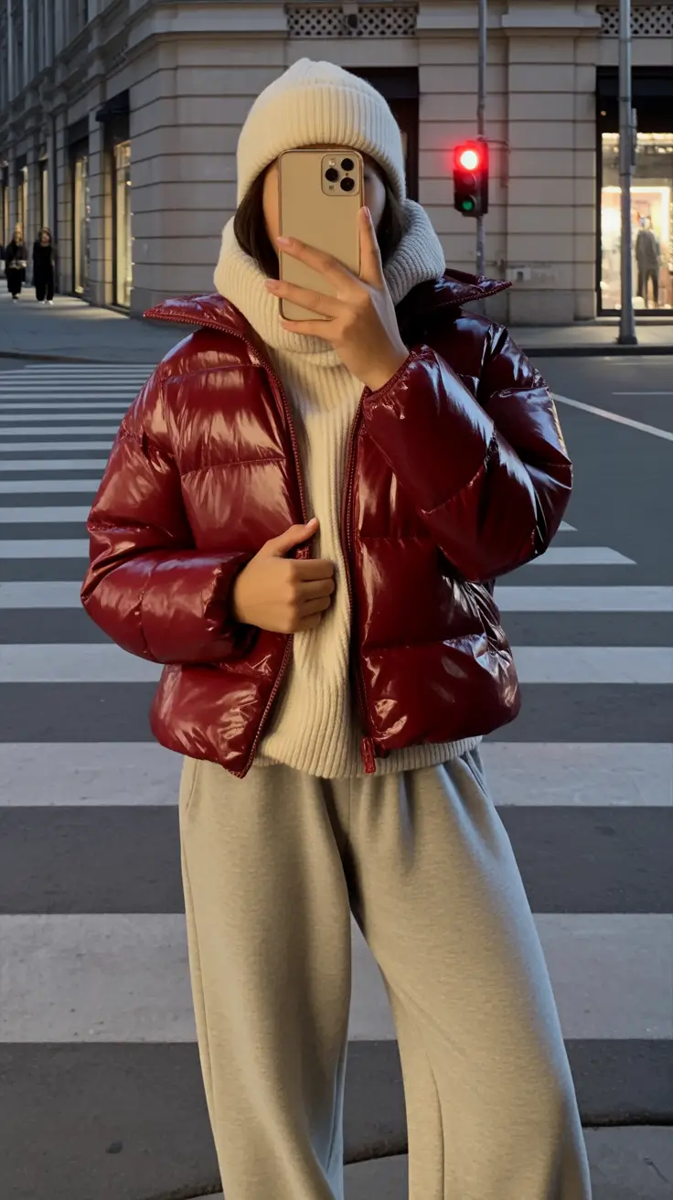 Outfit Inspo for Winter 2025-2026 Berry Red Energy