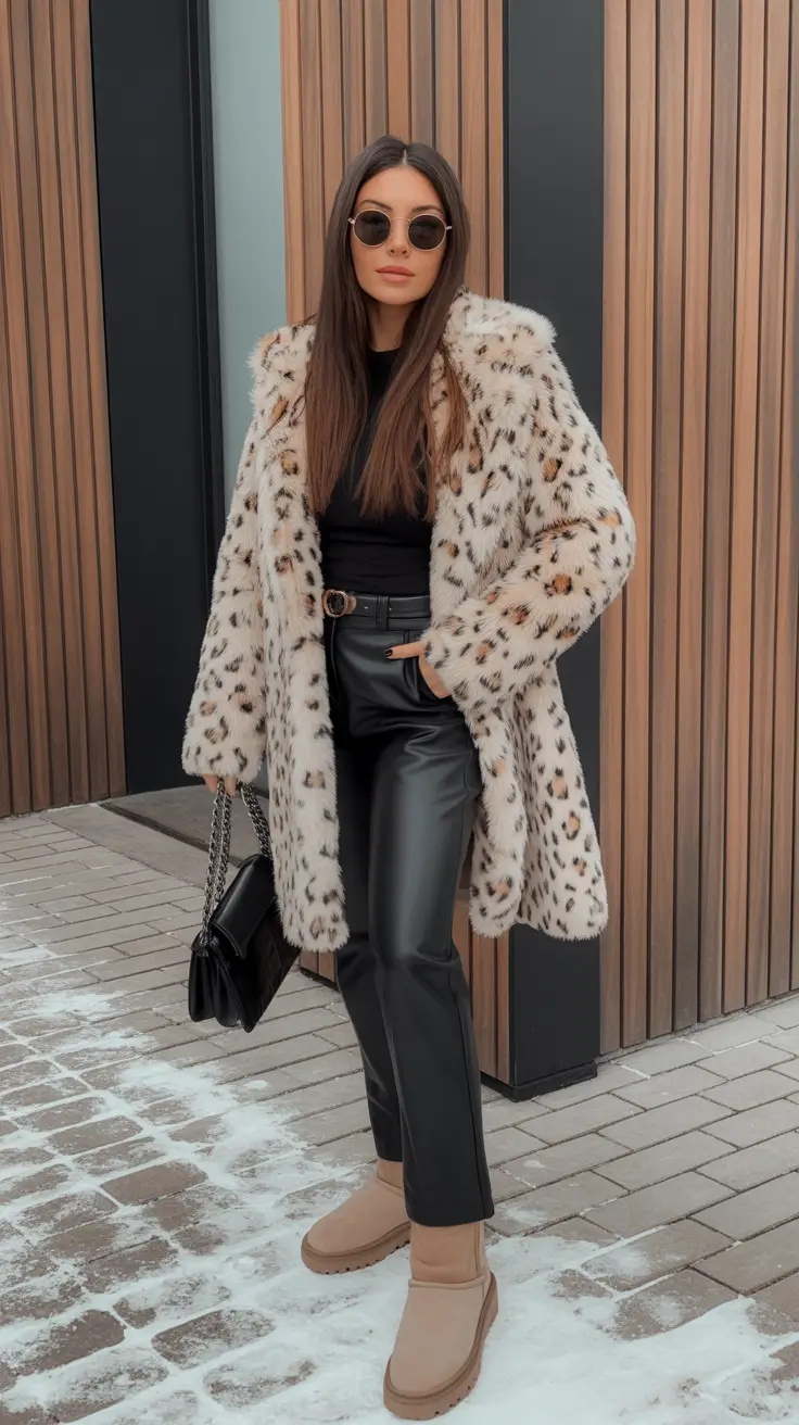 Outfit Inspo for Winter 2025-2026 Leopard Print Drama