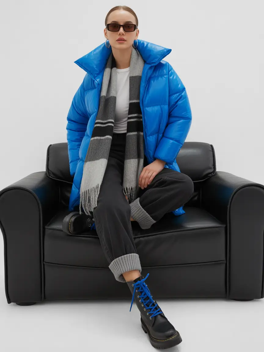 Outfit Inspo for Winter 2025-2026 Pop of Blue Power