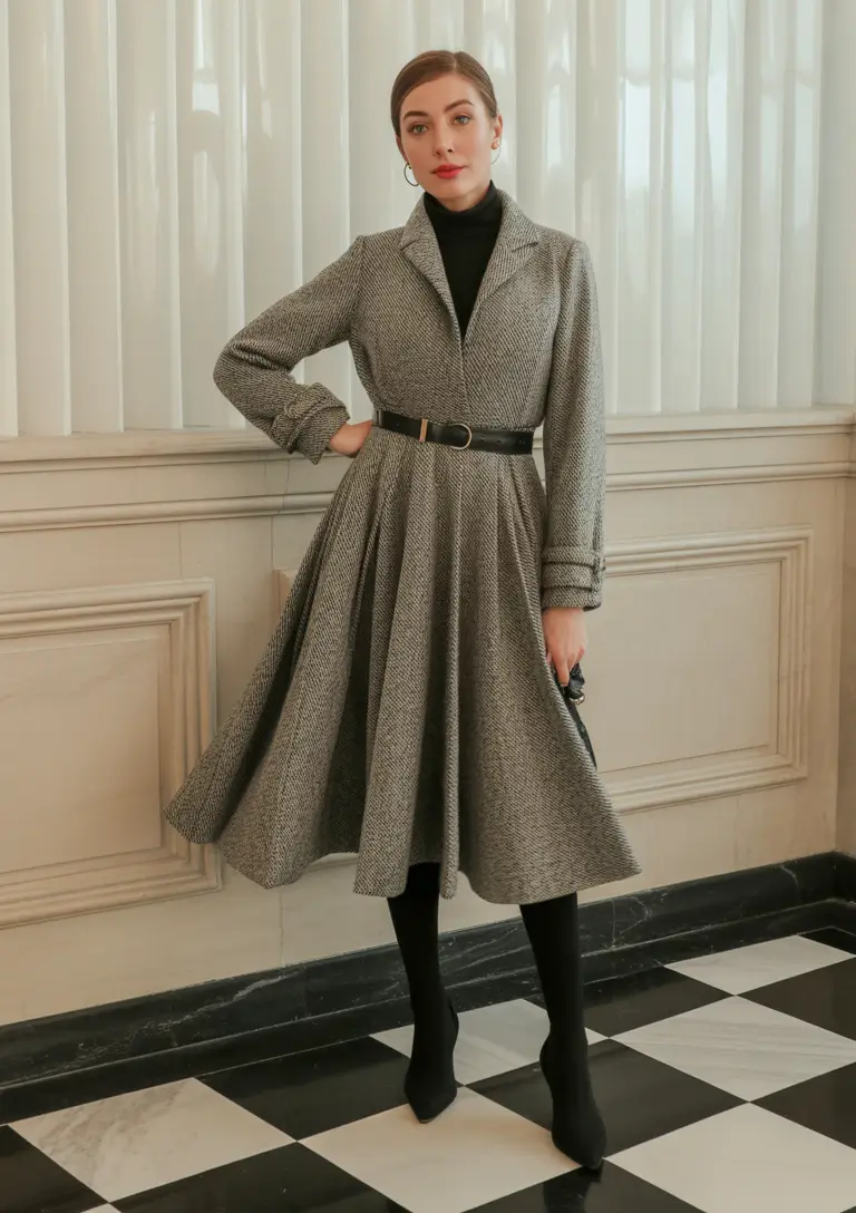 Women business classy Tailored Dress Coat Grace