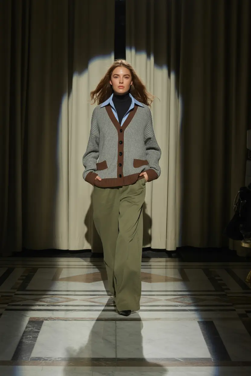 Women casual business casual Relaxed Cardigan Charm