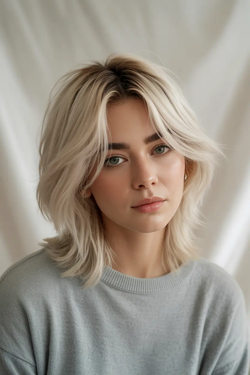 Trendy Short Haircuts Winter 2025–2026 – Feathered Wolf Cut