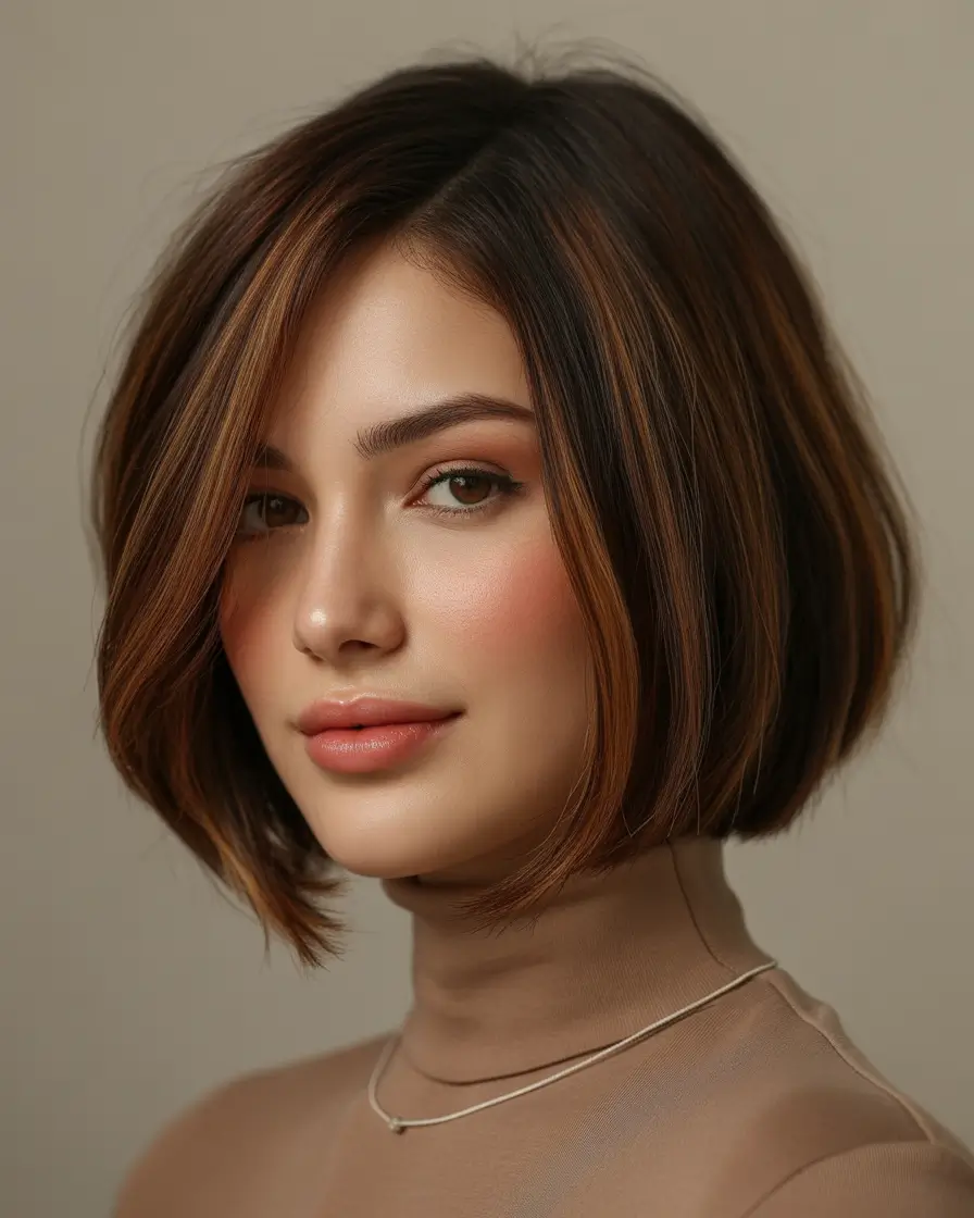 Trendy Short Haircuts Winter 2025–2026 – Bob with Bangs