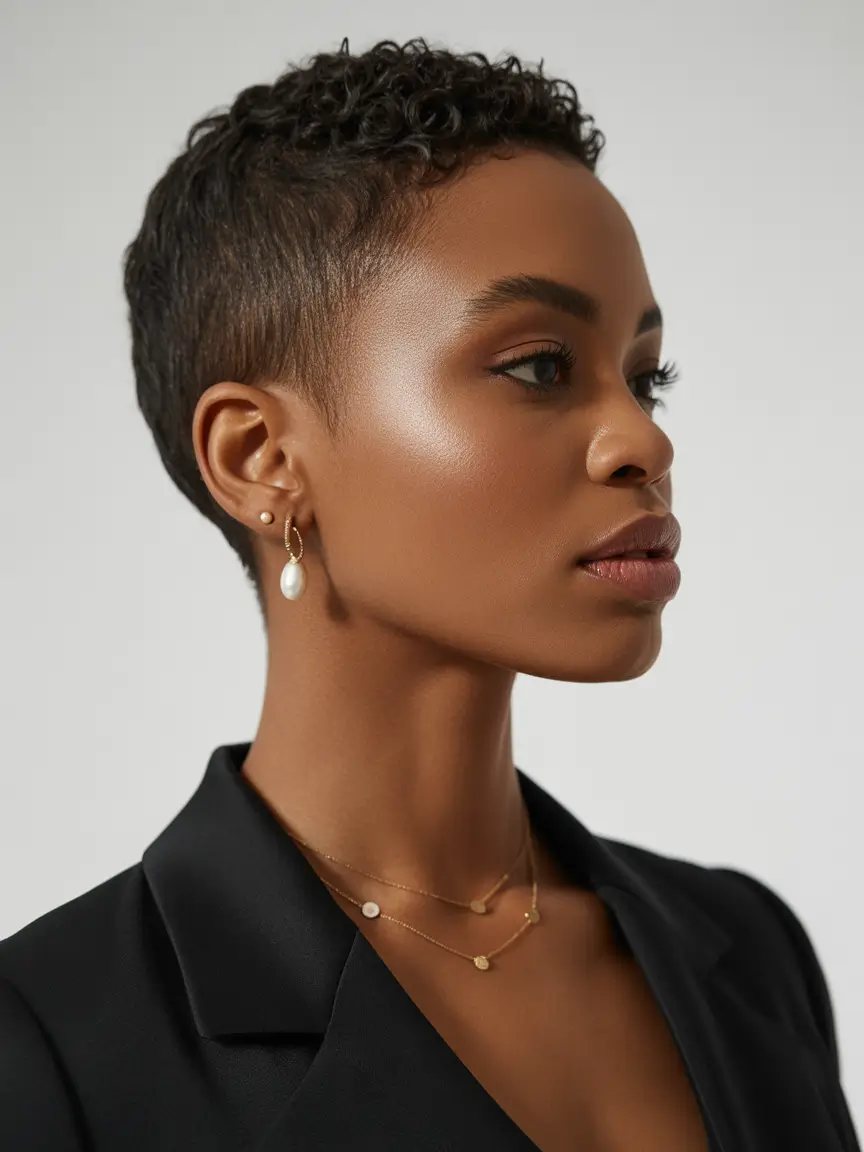 Trendy Short Haircuts Winter 2025–2026 – Curly Pixie