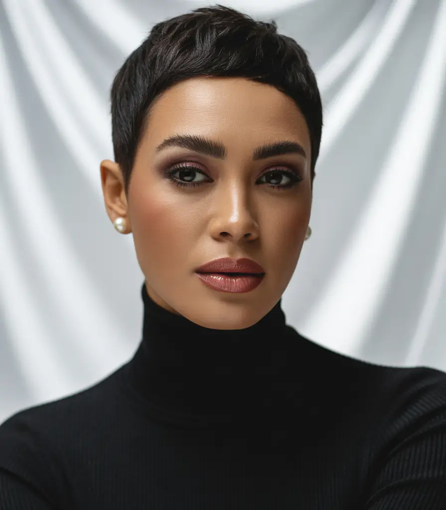 Trendy Short Haircuts Winter 2025–2026 – Minimalist Pixie