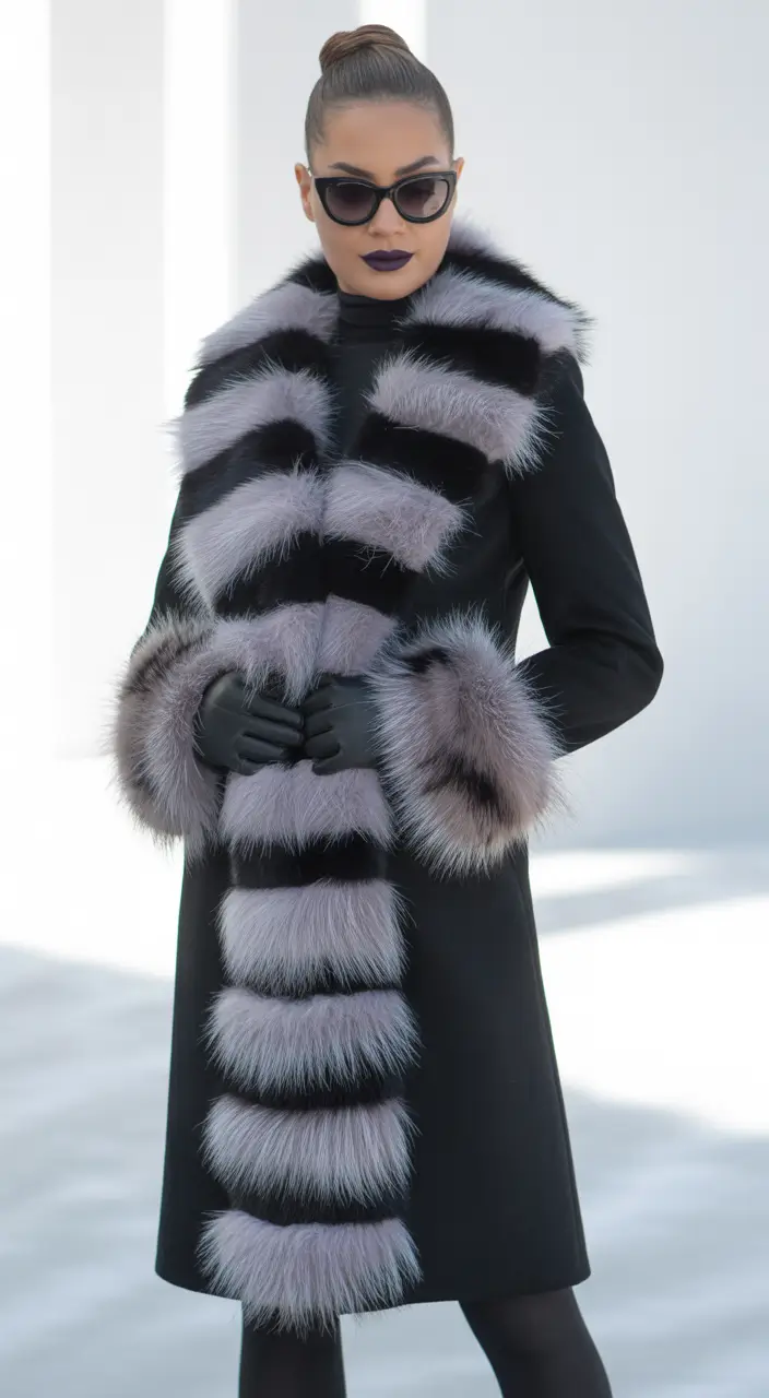 Winter 2025–2026: Classy Outfits for Women Monochrome Luxe Drama