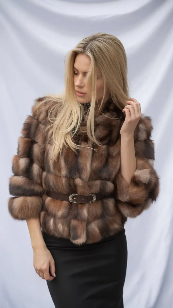 Winter 2025–2026: Classy Outfits for Women Warm Caramel Fur