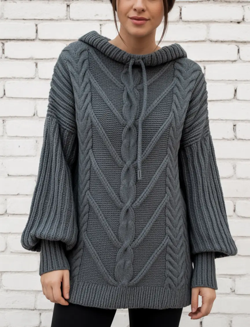 Winter 2025 2026 comfy outfit ideas Textured Grey Drama