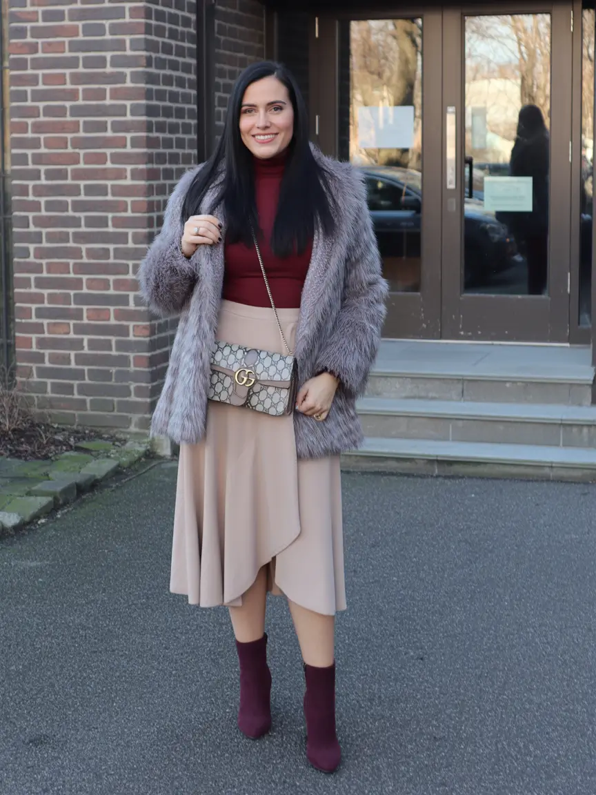 Winter Capsule Wardrobe for Women 2025-2026 Faux Fur Meets Modern Classics