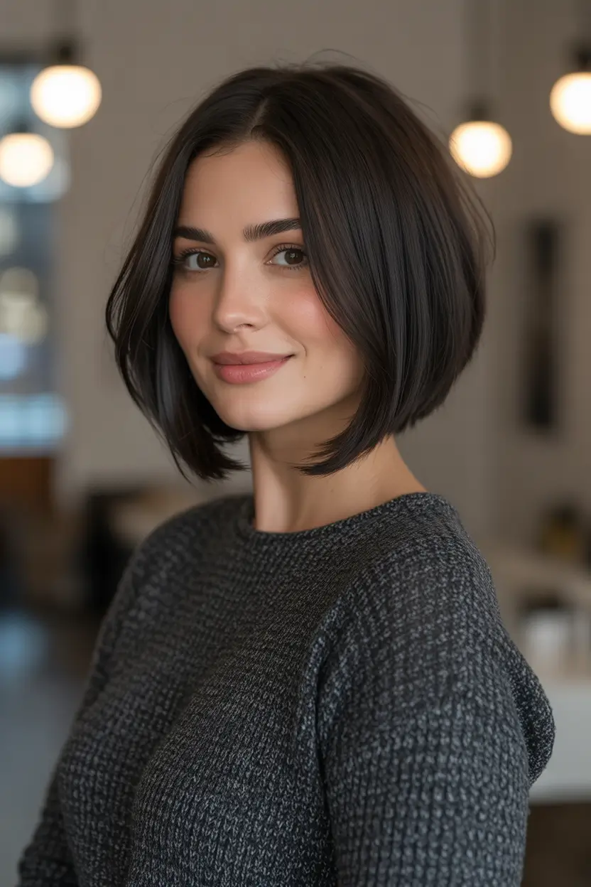 Winter Hair Colors 2025–2026 Trends & Styles Modern Chocolate Bob
