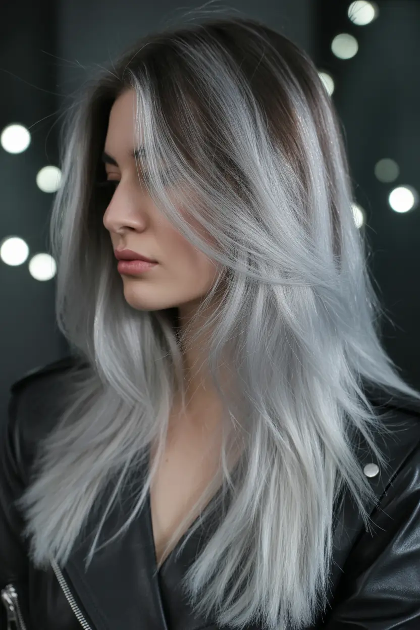 Winter Hair Colors 2025–2026 Trends & Styles Polished Icy Platinum