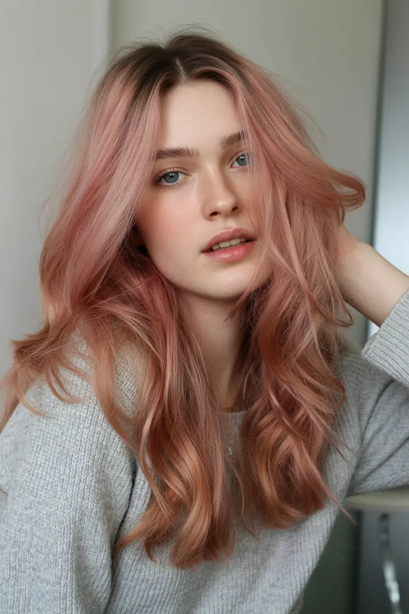 Winter Hair Colors 2025–2026 Trends & Styles Dusty Rose Lengths