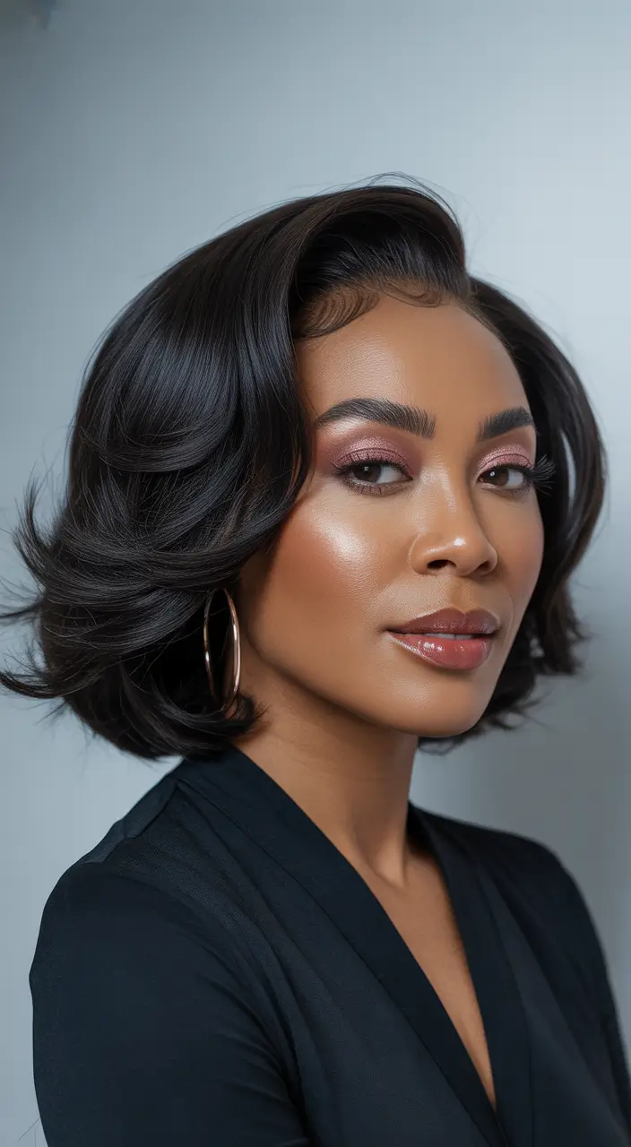 Winter Haircuts and Color 2025 2026 for Women Over 40 Mid Length Layers