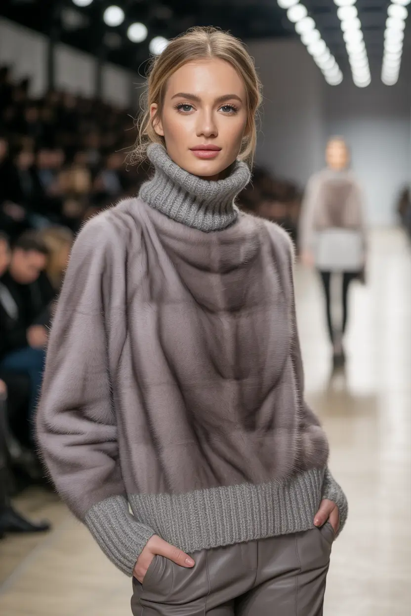 winter outfits aesthetic 2025 / 2026 Runway-Ready Knits