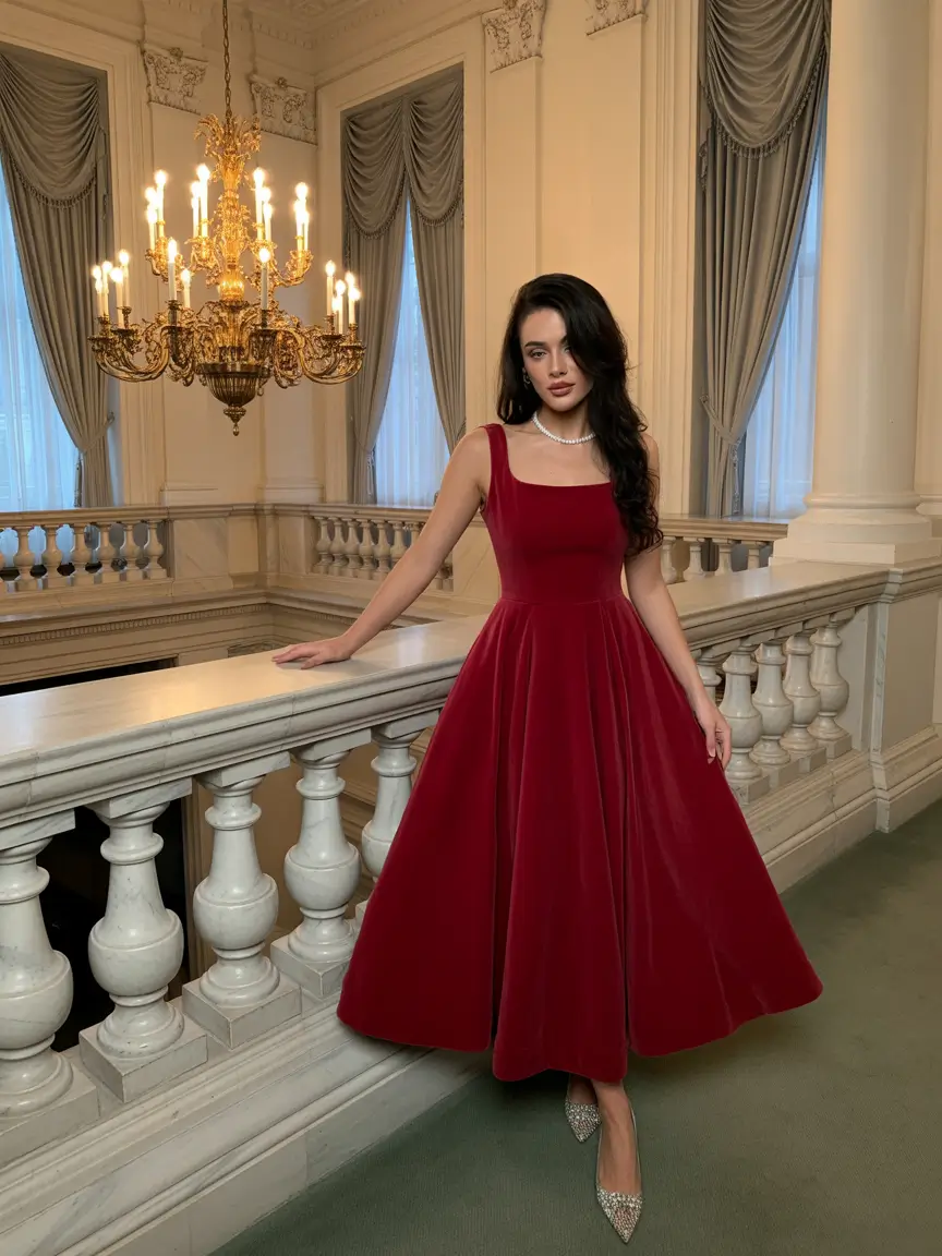 Best Christmas Party Outfits 2025 Velvet Perfection for a Formal Soirée