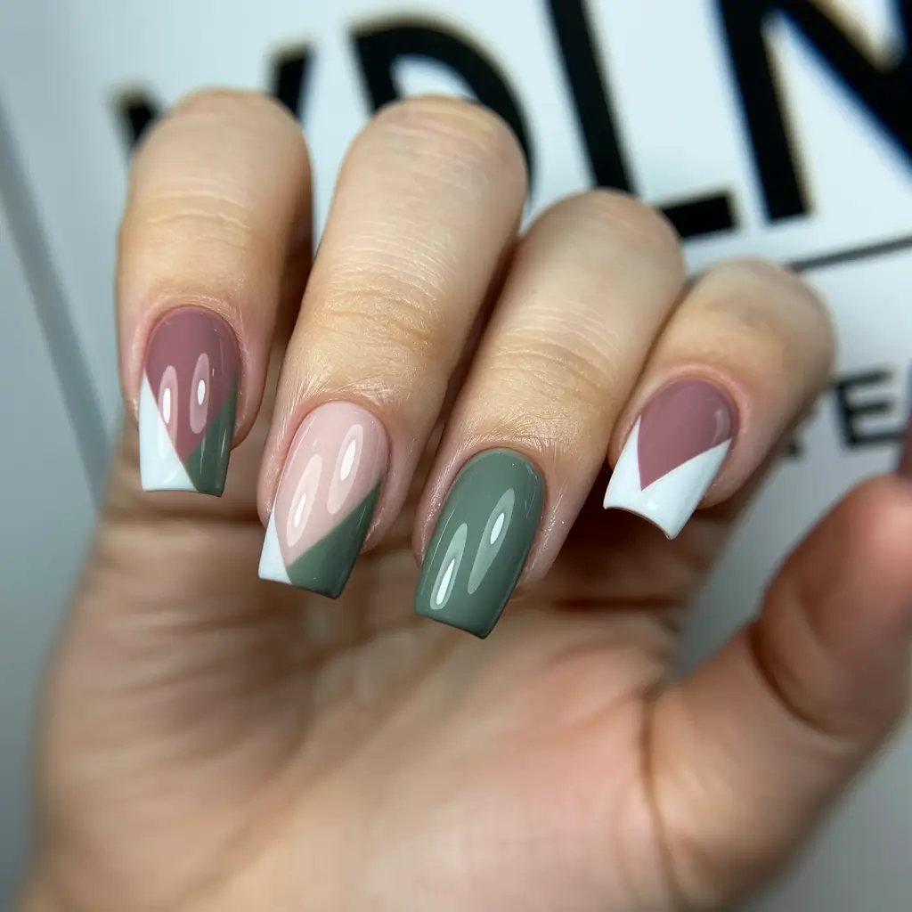 Christmas Nail Color Trends 2025 Frosty Blue Spark