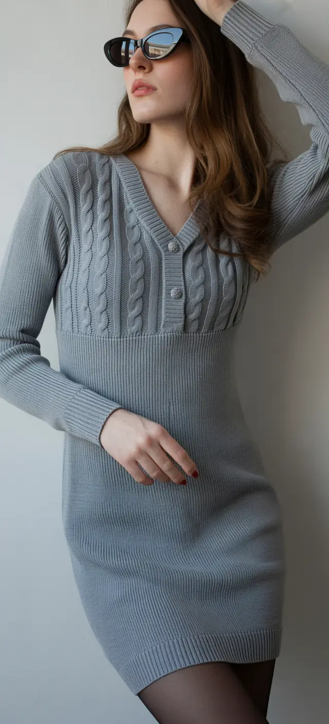 Cozy Outfits to Wear in December 2025 Frosty Elegance in Knit Form