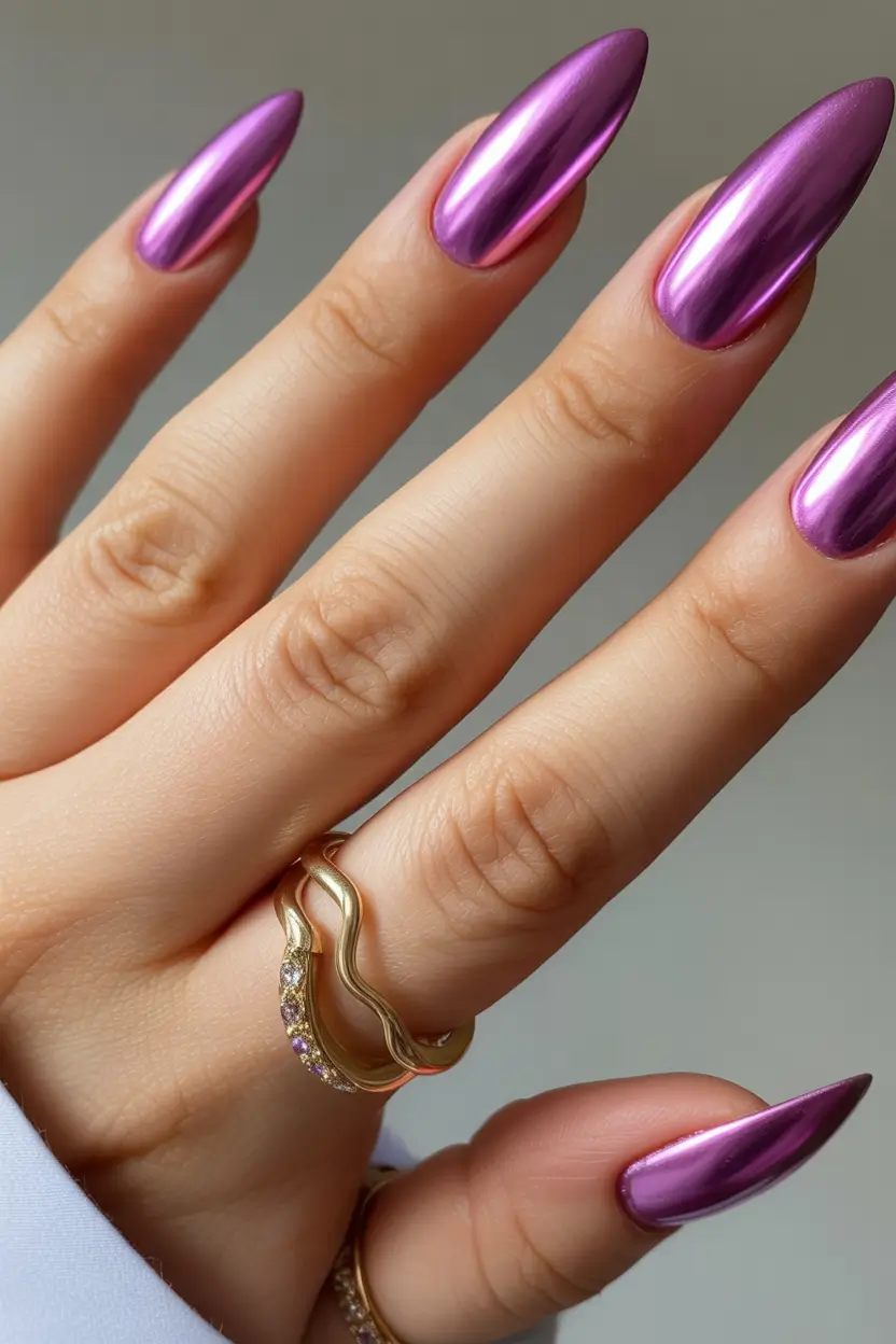 Pink Chrome Glow Winter