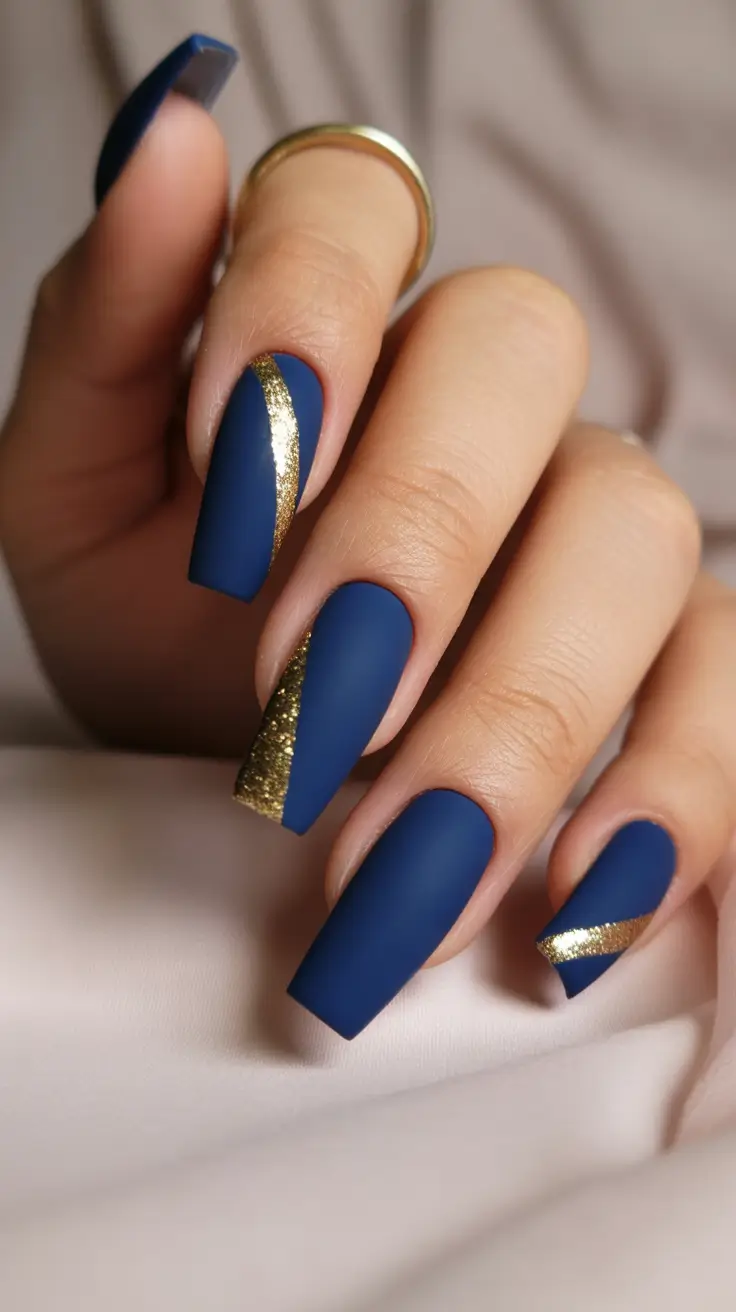 Autumn classy Midnight Elegance with Gold Accents