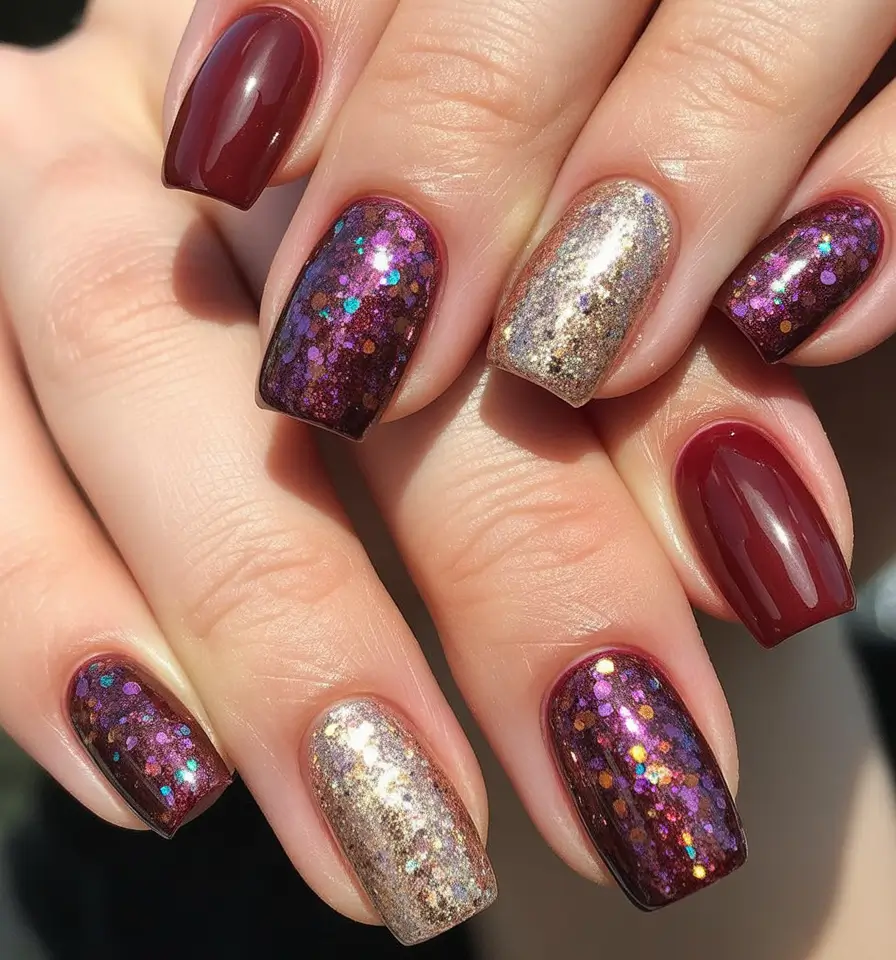 Burgundy Gilded Burgundy Spark