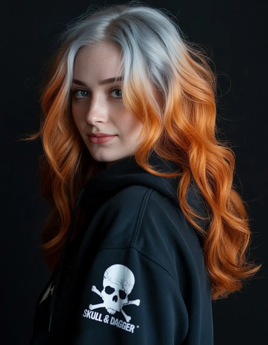 Hair Color Ideas Auburn for Winter 2025 – 2026 Frosted Auburn Ombre