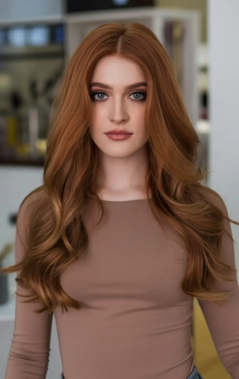 Hair Color Ideas Auburn for Winter 2025 – 2026 Classic Auburn Elegance