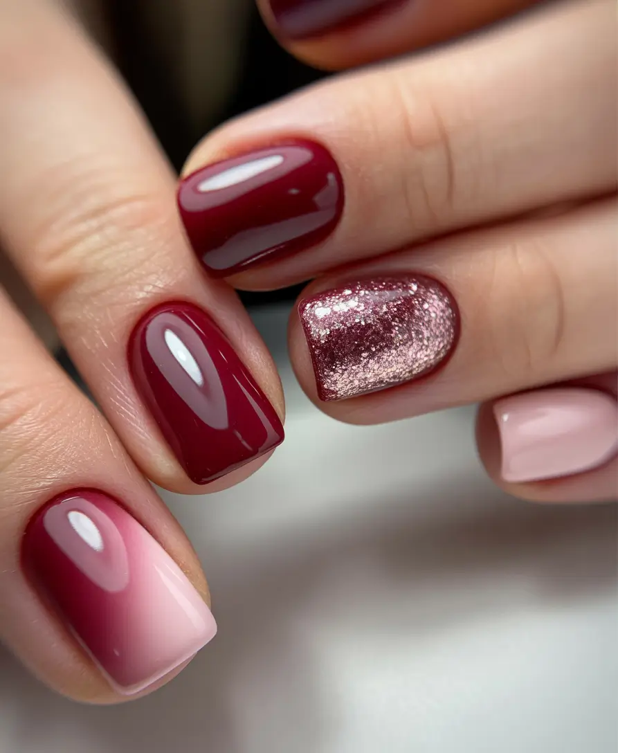 Neutral Nail Art Ideas for Winter 2025–2026 Mulled Wine Glow