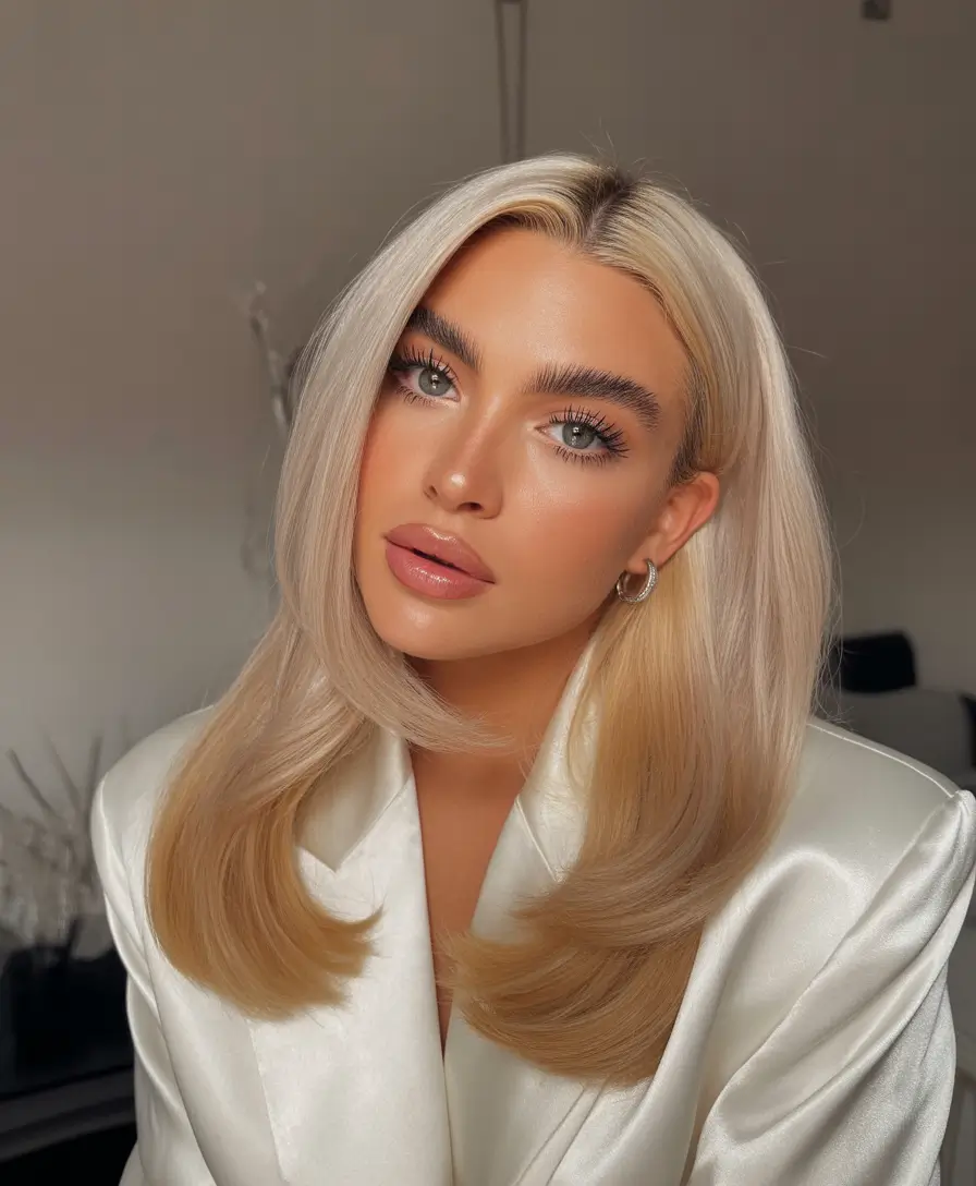 Soft Winter Hair Colors 2025–2026 Vanilla Blonde Perfection