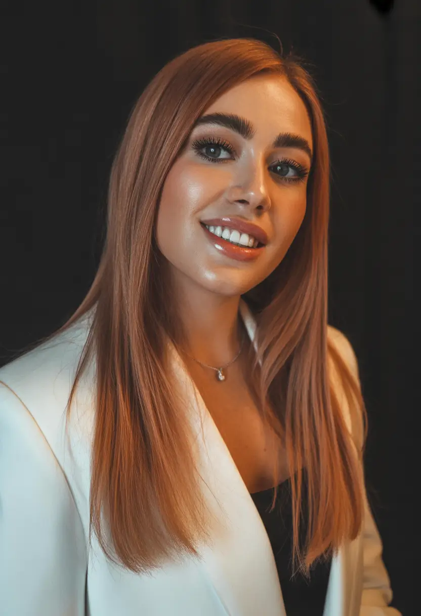 Trending Hair Colors Winter 2025–2026 Cinnamon Silk Shine