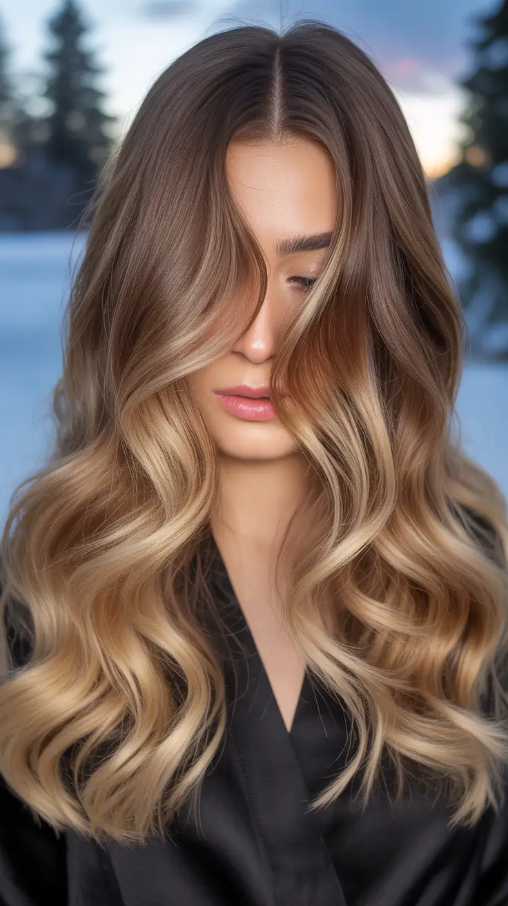 Trending Hair Colors Winter 2025–2026 Caramelized Blonde Dimension