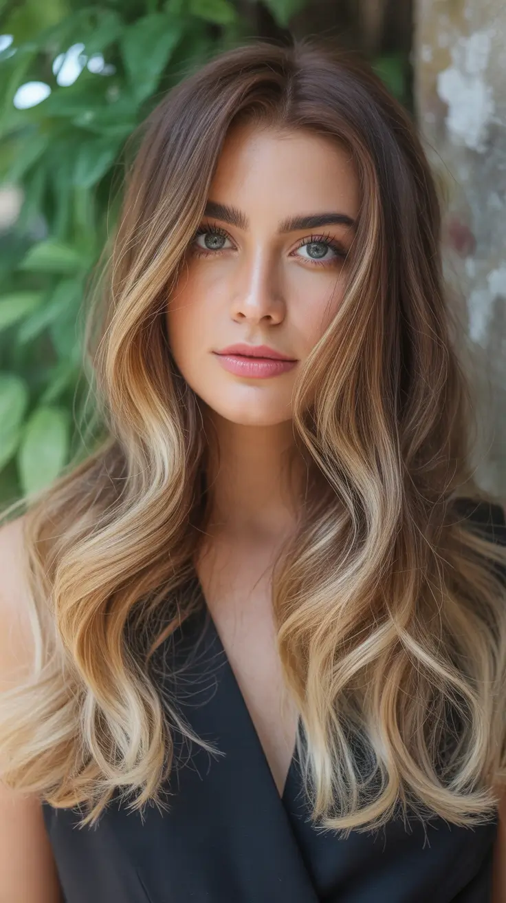 Trending Hair Colors Winter 2025–2026 Golden Maple Flow
