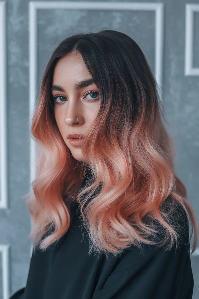 Trending Hair Colors Winter 2025–2026 Rosewood Fade