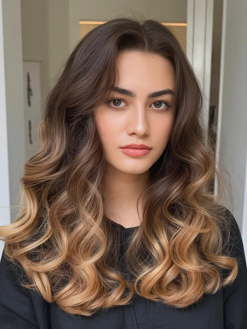 Trending Hair Colors Winter 2025–2026 Soft Mocha Blend
